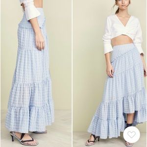 3.1 Phillip Lim Full Tier Maxi Skirt size 00 NWOT